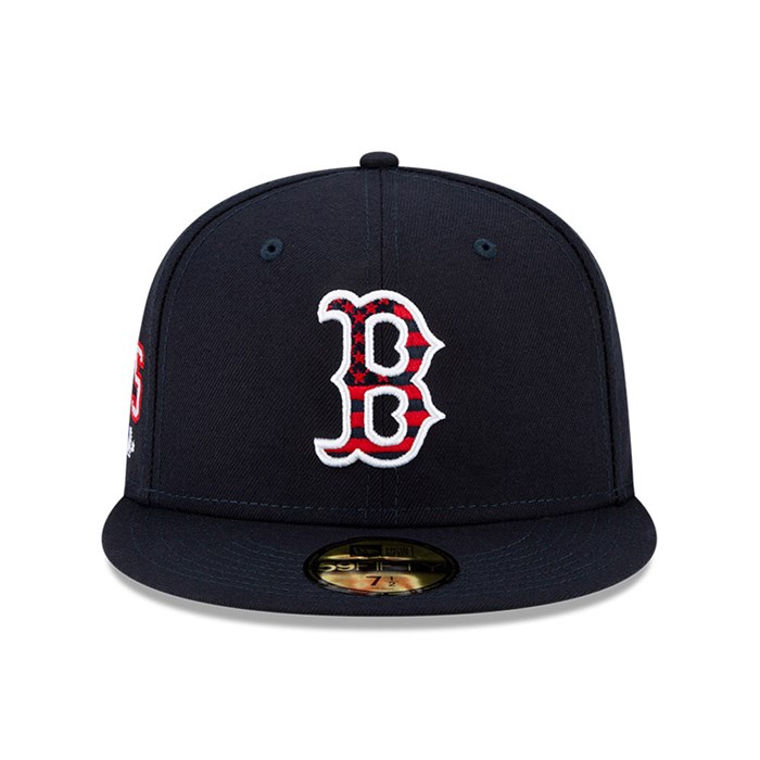 Boston Red Sox MLB 4th July 59FIFTY Lippis Laivastonsininen - New Era Lippikset Outlet FI-076453